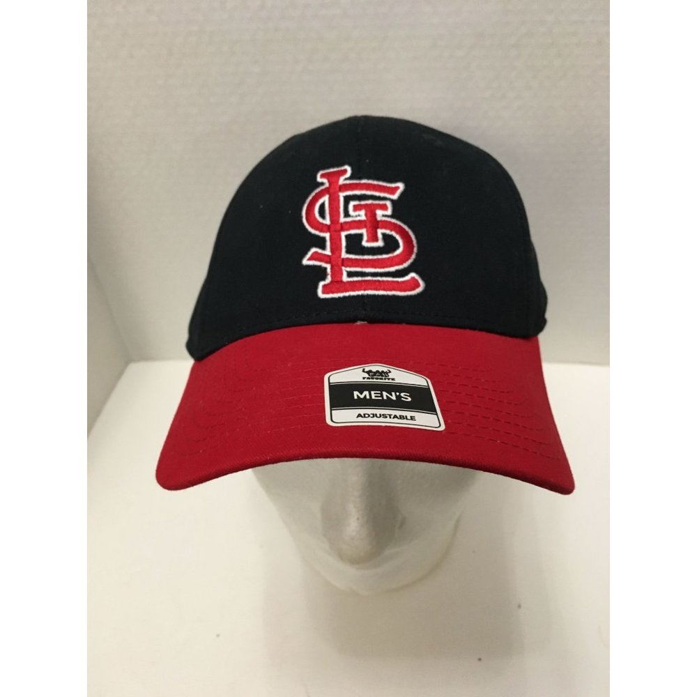 St Louis Cardinals MLB NWT Adjustable Blue Fan Favorite Athleisure Casual Hat
